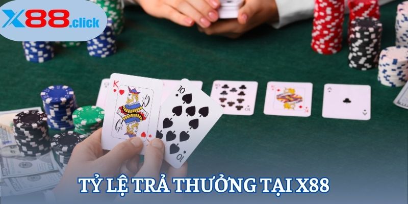 Tỷ lệ trả thưởng tại X88